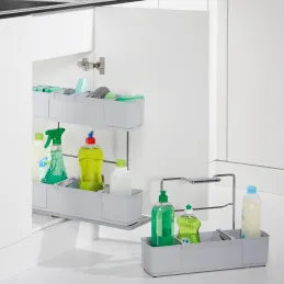 Plnovýsuvna košara Cleaning agent K-Line / Siva