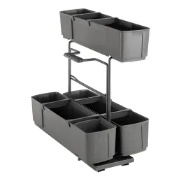 Potpuno izvlačna košara Cleaning agent K-Line / Antracit