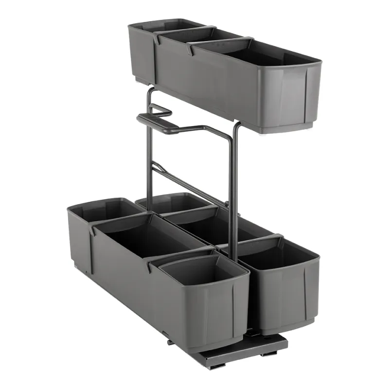 Potpuno izvlačna košara Cleaning agent K-Line / Antracit