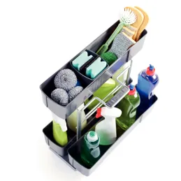 Plnovýsuvna košara Cleaning agent K-Line / Siva