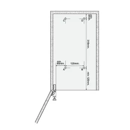Izvlačni koš za smeće 300mm - 1x16L / Bijela