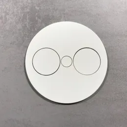 Električna utičnica Twist 2x 230V SCHUKO / Bijela mat