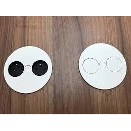 Električna utičnica Twist 2x 230V SCHUKO / Bijela mat