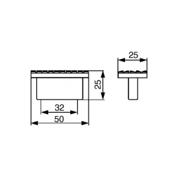 Ručka knopka GOVANNI OVAL / Staromjed