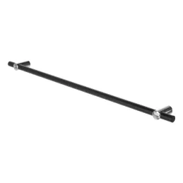 Ručka MARITA / Crna - sjajni krom