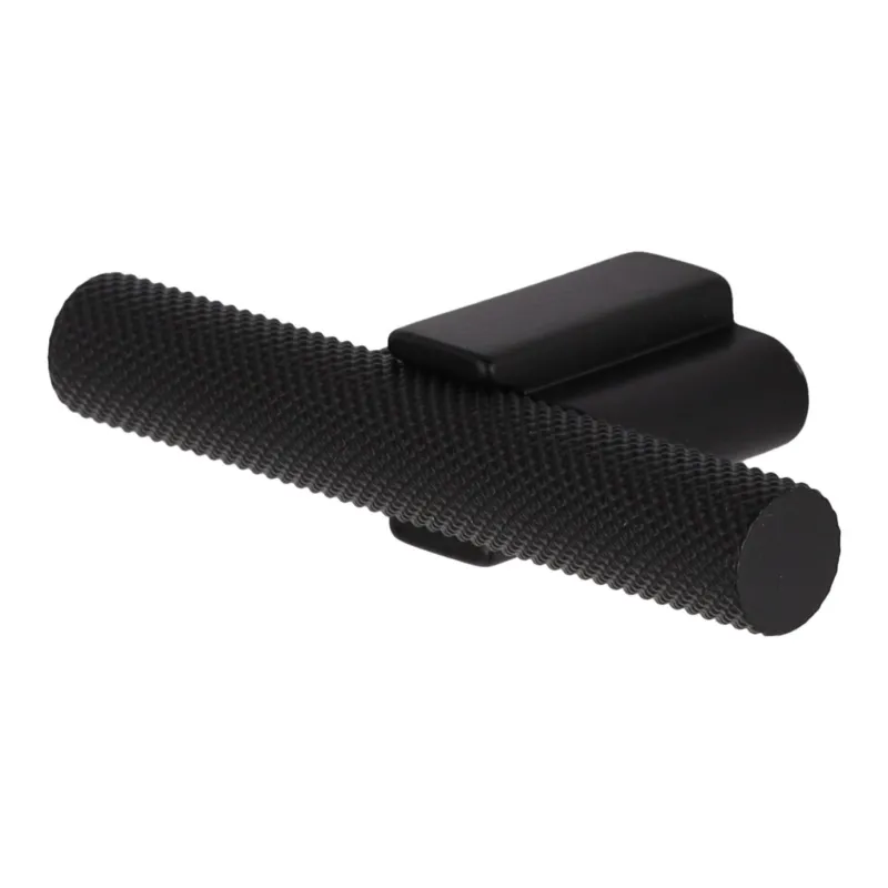 Ručkica knopka MAGENTA / Crna mat