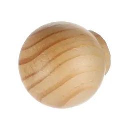 Knopka WOOD / Lakirani bor