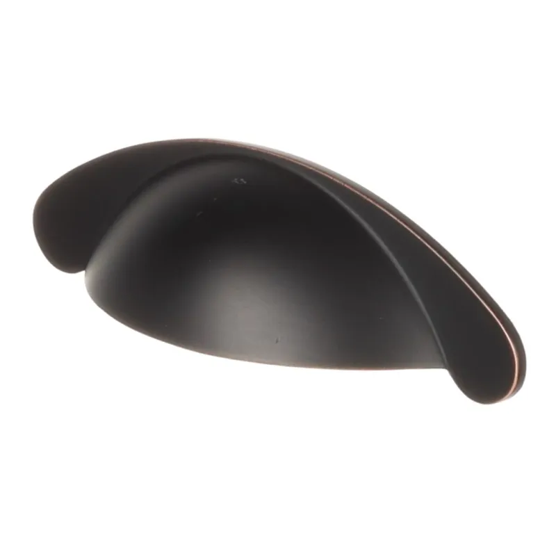 Ručka SHELL / Crna patina