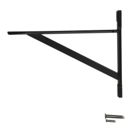 Držač police ZAIRA / Crna mat