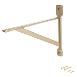 Držač police ZAIRA / Zlatna mat