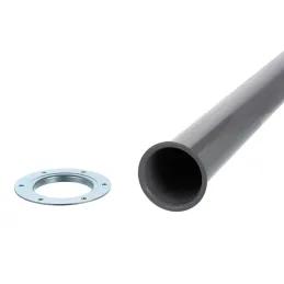 Noga za stol SIMPLE sjajna siva / 60 mm