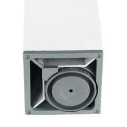 Stolna noga QUADRA 80x80 / Bijela sjajna