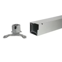 Stolna noga QUADRA 80x80 / Aluminij