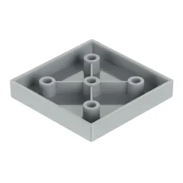 Plastična noga 10 mm 60x60 / Siva