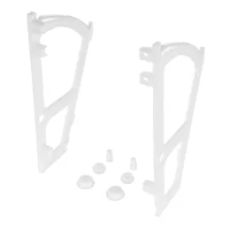 Izvlačni sustav za cipele jednostruki / Bijeli - par