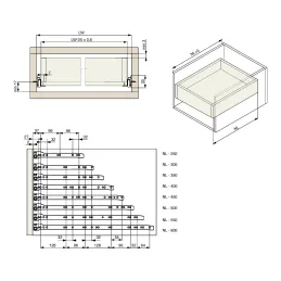 Obična vodilica s kotačićem - smeđa