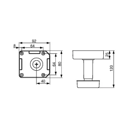 Soklna nožica BIGG / Crna