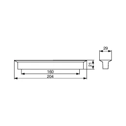 Ručka SABIN / Ružičasta
