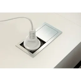 Električna utičnica VersaHit Mono 1 x 230V SCHUKO / Nehrđajući čelik