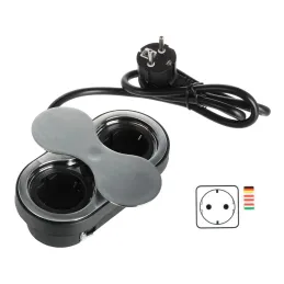 Unutarnja utičnica SWING 2 x 230 V SCHUKO / Nehrđajući čelik