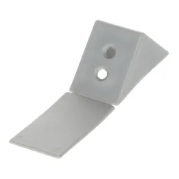 PVC kutni spoj veliki / Sivi