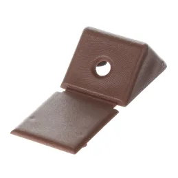 Ugaoni spojni element PVC mali - smeđa