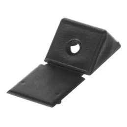 Ugaonik za spajanje PVC mali - crna