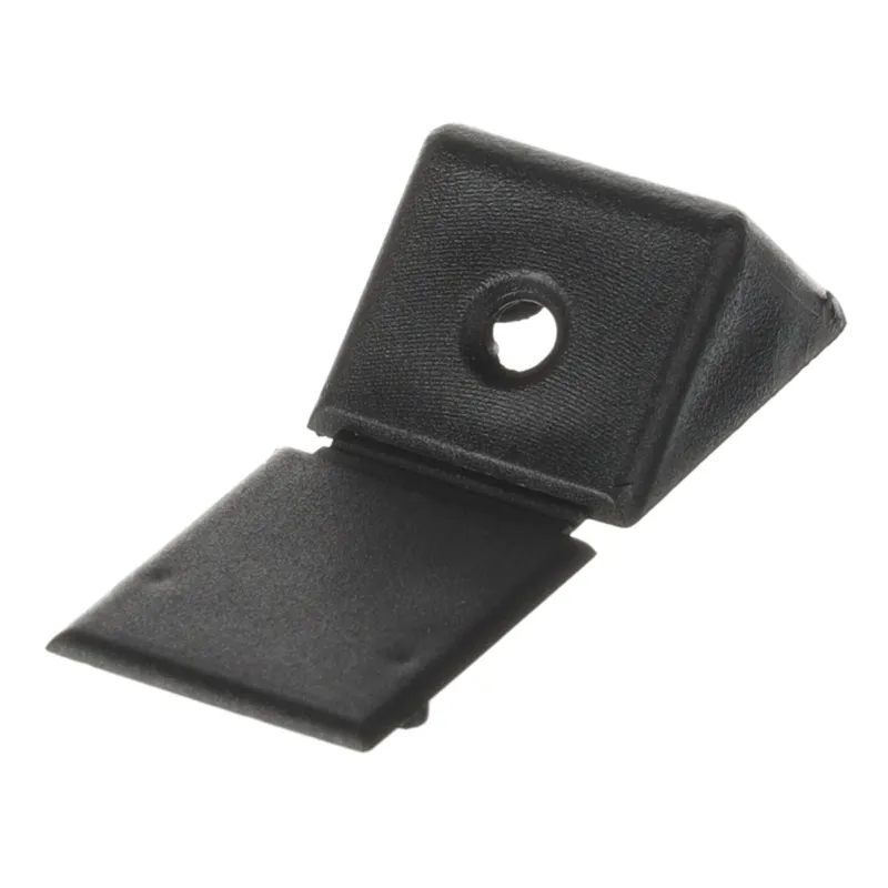 Ugaonik za spajanje PVC mali - crna