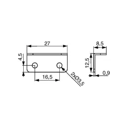 Protuploča za brave / Nikal