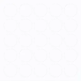 Samoljepljiva kapa ABS 10113 / Bijela glatka