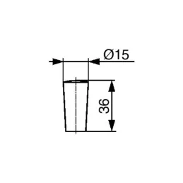 Knopka FORES / Nelakirani bor