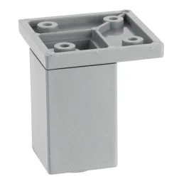 Plastična nožica 33x33 mm / Siva