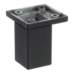 Plastična nožica 33x33 mm / Crna