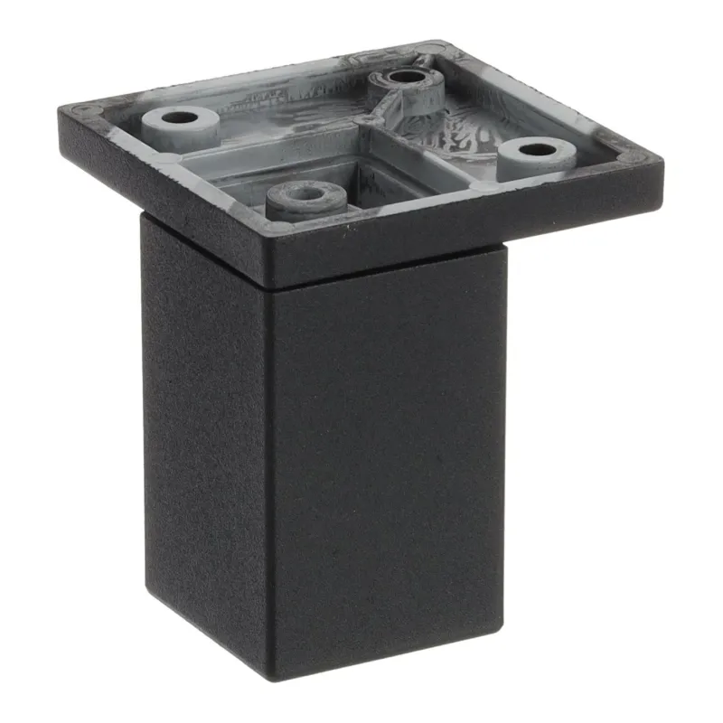 Plastična nožica 33x33 mm / Crna