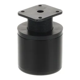 Okrugla namještajna nogica 60 / Crna mat