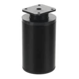 Okrugla namještajna nogica 60 / Crna mat