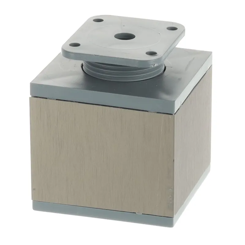 Nogica za namještaj 60 x 60 / Imitacija nehrđajućeg čelika