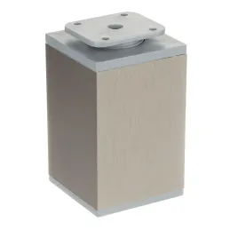 Nogica za namještaj 60 x 60 / Imitacija nehrđajućeg čelika