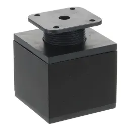 Namještajna nožica 60 x 60 / Crna mat