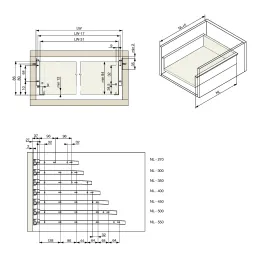 Metalbox RIEX 86 mm / Srebrni