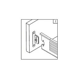 Metalbox RIEX 118 mm / Bijela