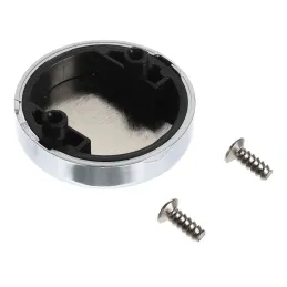 Zglobna spojnica za staklo CLIP 95° s podlogom i poklopcem / Sjajni krom