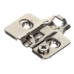 Zglobna spojnica za staklo CLIP 95° s podlogom i poklopcem / Sjajni krom