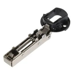 Umetak za staklo CLIP 95° s podloškom i pokrovom / Sjajni krom