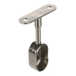 Završetak za vješalice za odjeću, zatvoreni oval / Krom