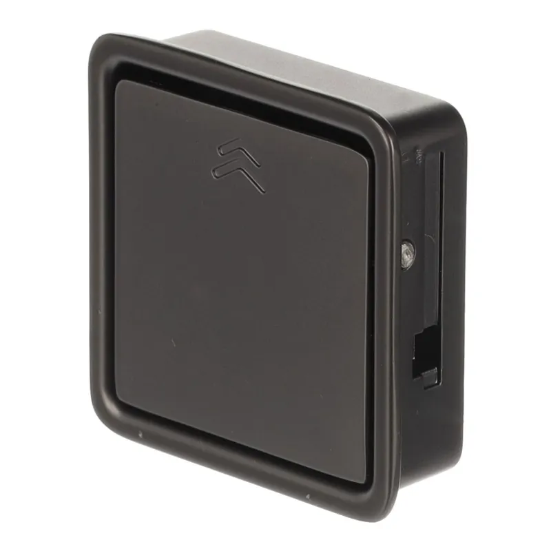 Ugradbena preklopna ručka CLICK Mini / Crna mat