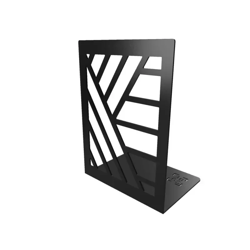 Držač za knjige GEO / Crna mat završna obrada