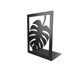 Držač za knjige LEAF / Crna mat