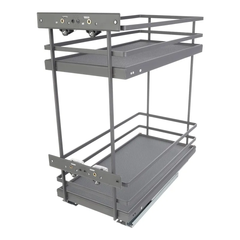 Izvlačna košara MAGICO s ublaživačem / Tamnosiva