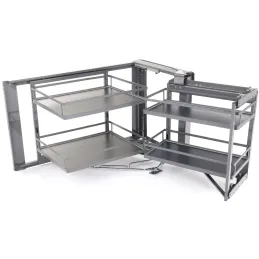 Kutni mehanizam s punim dnom MAGICO / Tamno siva